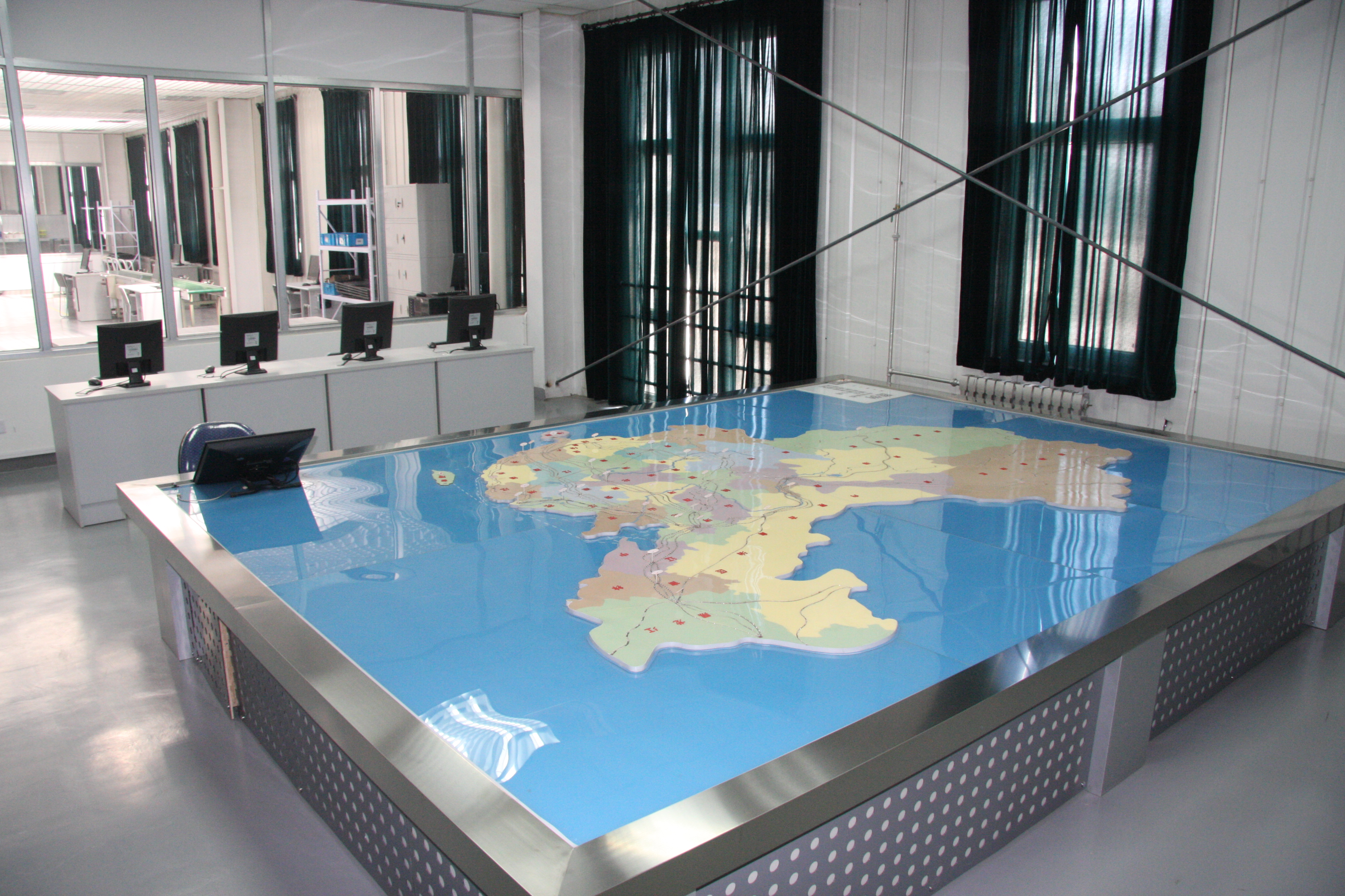 运输沙盘推演实训室